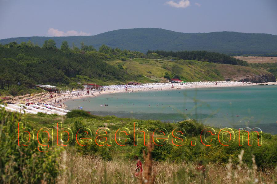 Ahtopol's beach is not impressive and rates modestly.