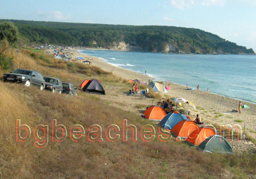 There are times when the beach is overcrowded with tents and people. This is mainly in August. It may seem noisy to you if you are not for the party there.