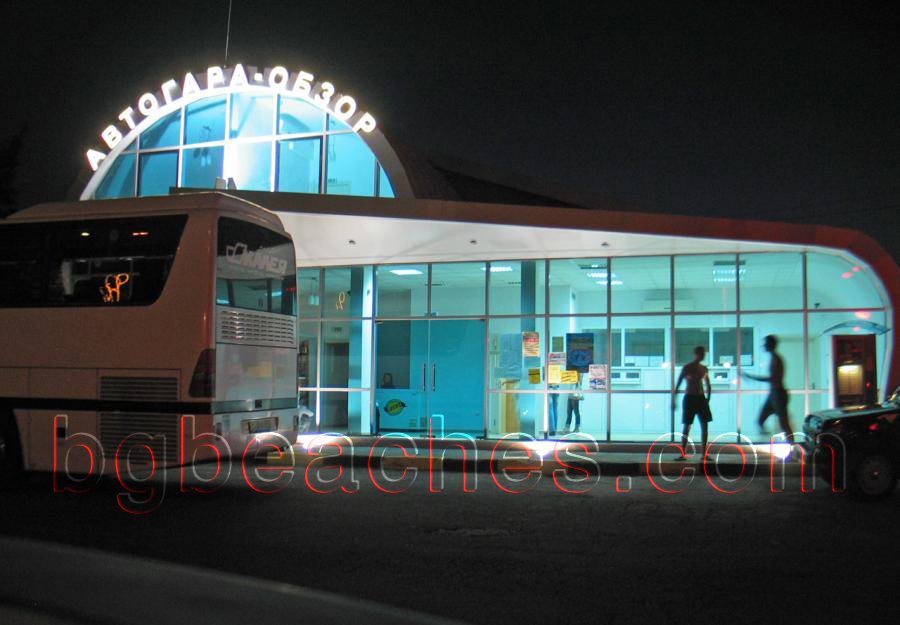 This is the modern bus station in Obzor.