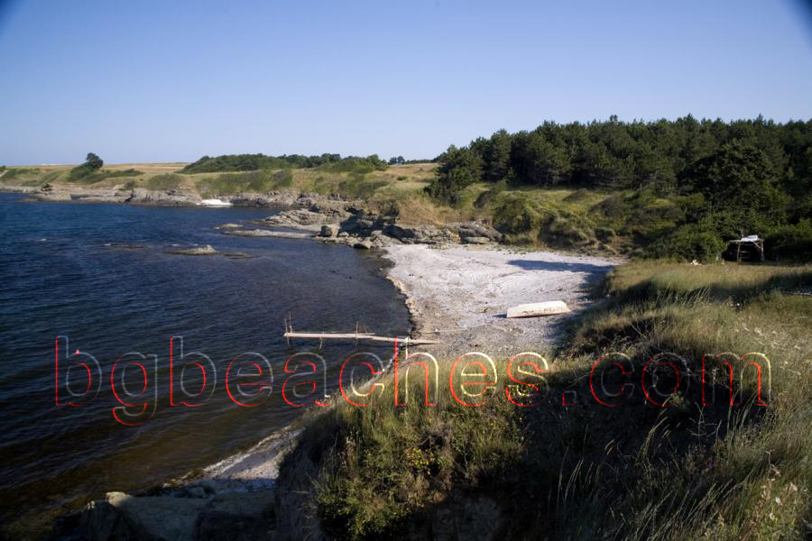 This is another beach near Varvara, which is also deserted.