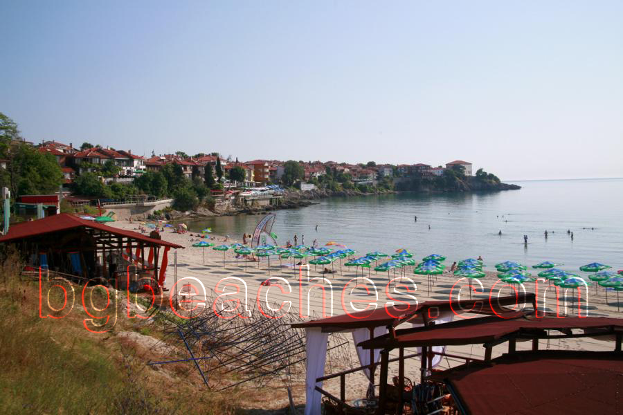 This peninsula represents the old town of Sozopol.