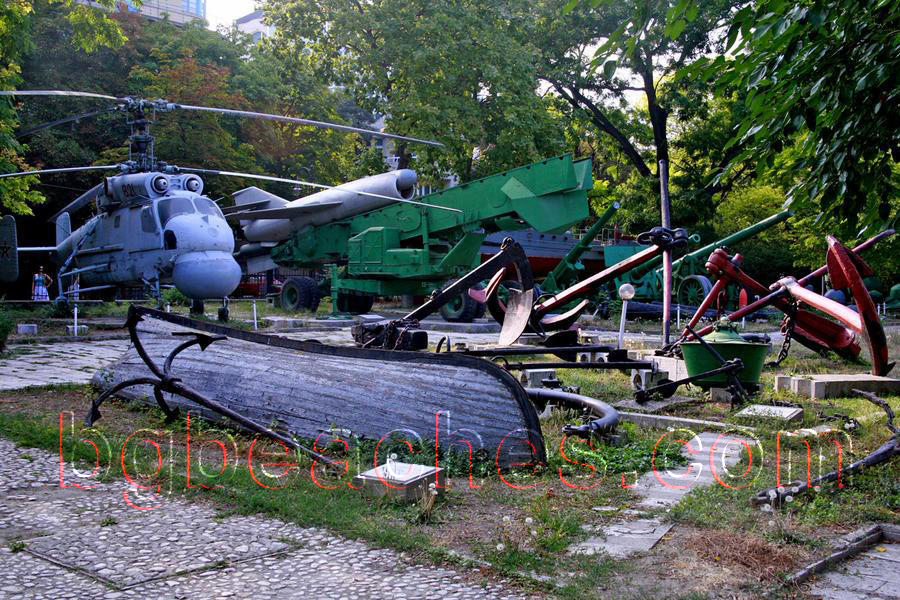 This retired helicopter in Varna's War Museum is most probably from the Second Word War.