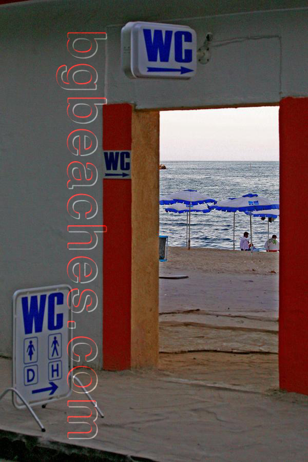 This photos shows that Varna's beach is a WC :)